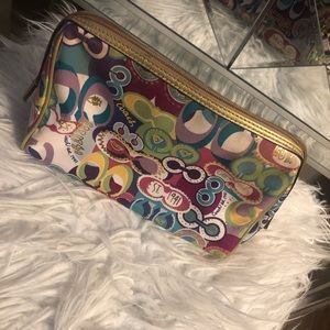 Sold******Coach makeup bag